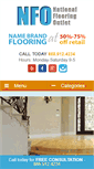 Mobile Screenshot of nationalflooringoutlet.com